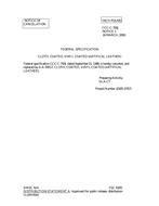 FED CCC-C-700J Notice 1 - Cancellation