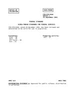 FED FED-STD-H28A Notice 1 - Validation