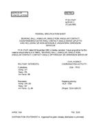 FED FF-B-171/27 Notice 1 - Cancellation