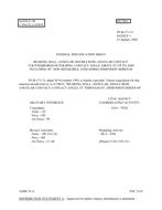 FED FF-B-171/31 Notice 1 - Cancellation