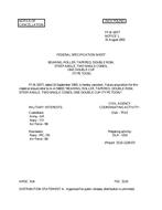 FED FF-B-187/7 Notice 1 - Cancellation