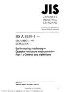 JIS A 8330-1:2004