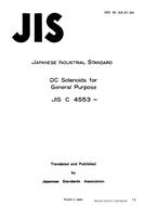 JIS C 4553:1984