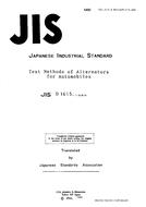 JIS D 1615:1989
